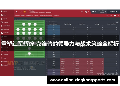 重塑红军辉煌 克洛普的领导力与战术策略全解析 重塑红军辉煌 克洛普的领导力与战术策略全解析